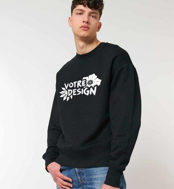 Sweat-Shirt Col Rond Unisexe Épais Radder Heavy | 100% Coton Biologique | Personnalisable En Impression Et Broderie