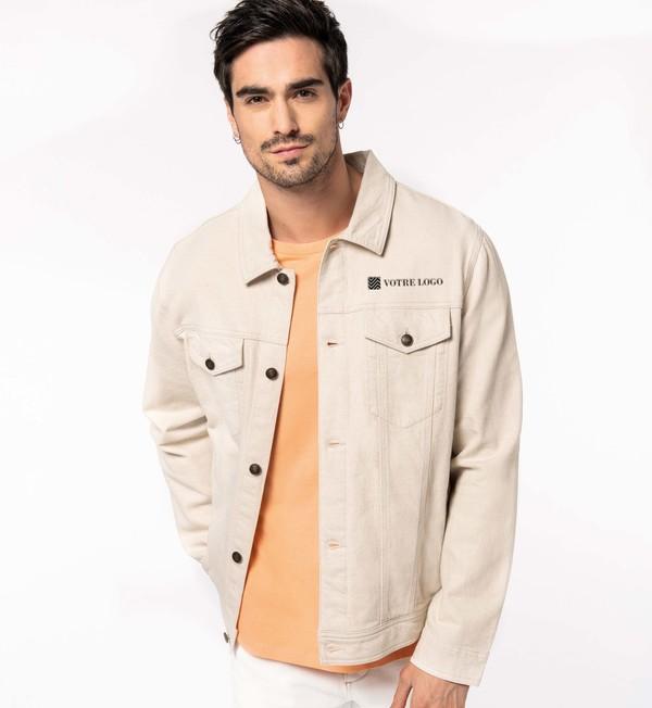 Veste En Chanvre Homme À Personnaliser En Broderie