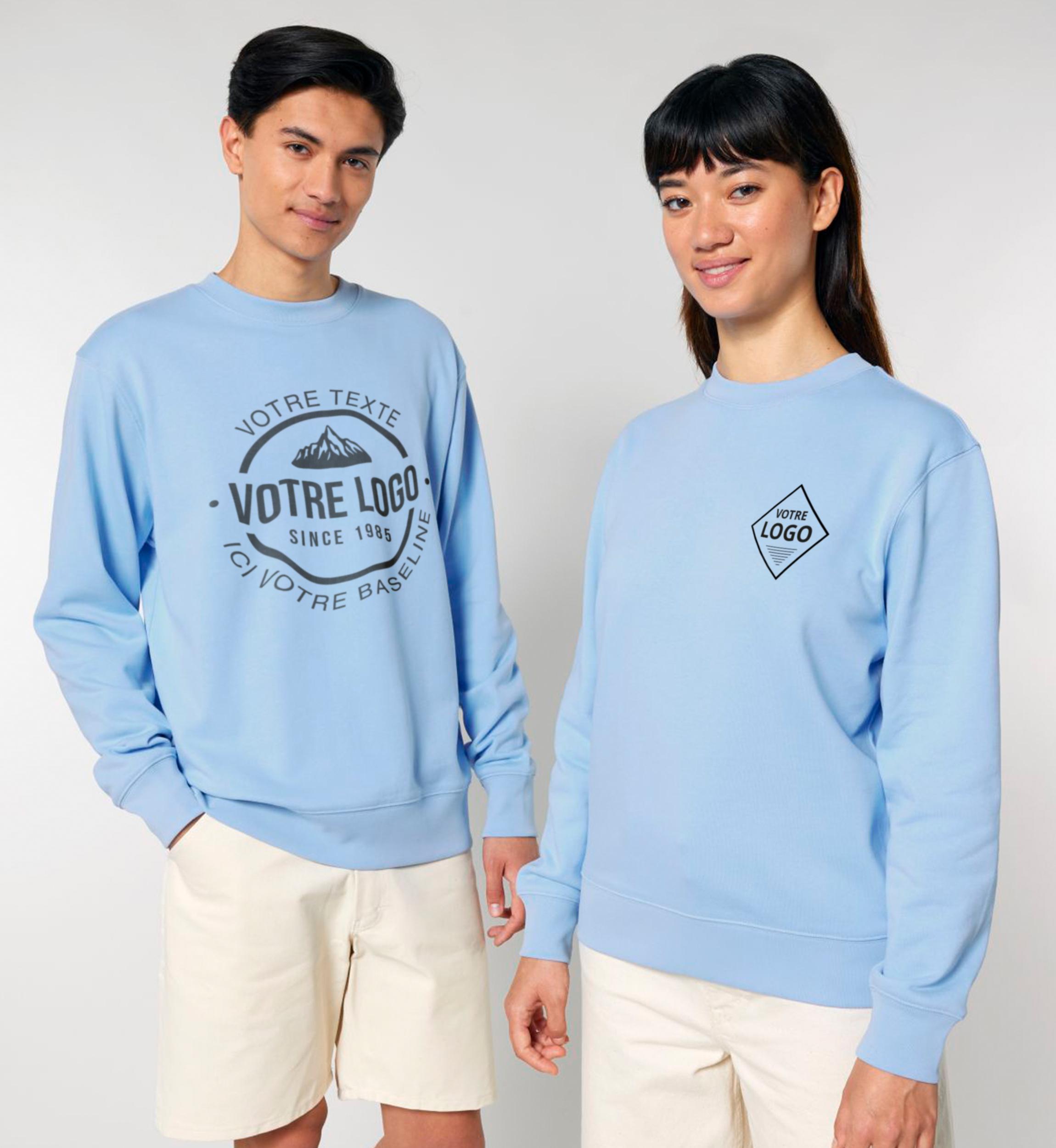 Sweatshirt col rond unisexe CHANGER 2.0 à personnaliser