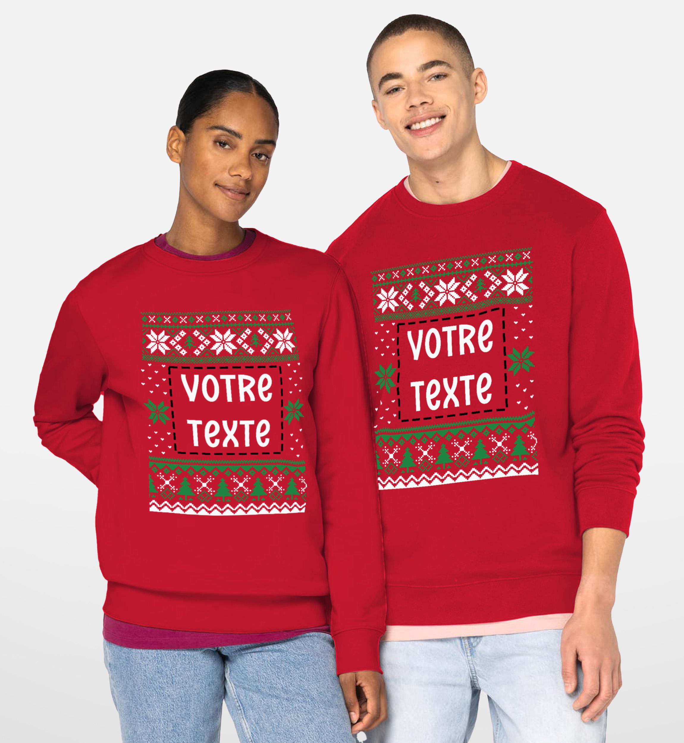 Pull Moche de Noël Grand format Etoile