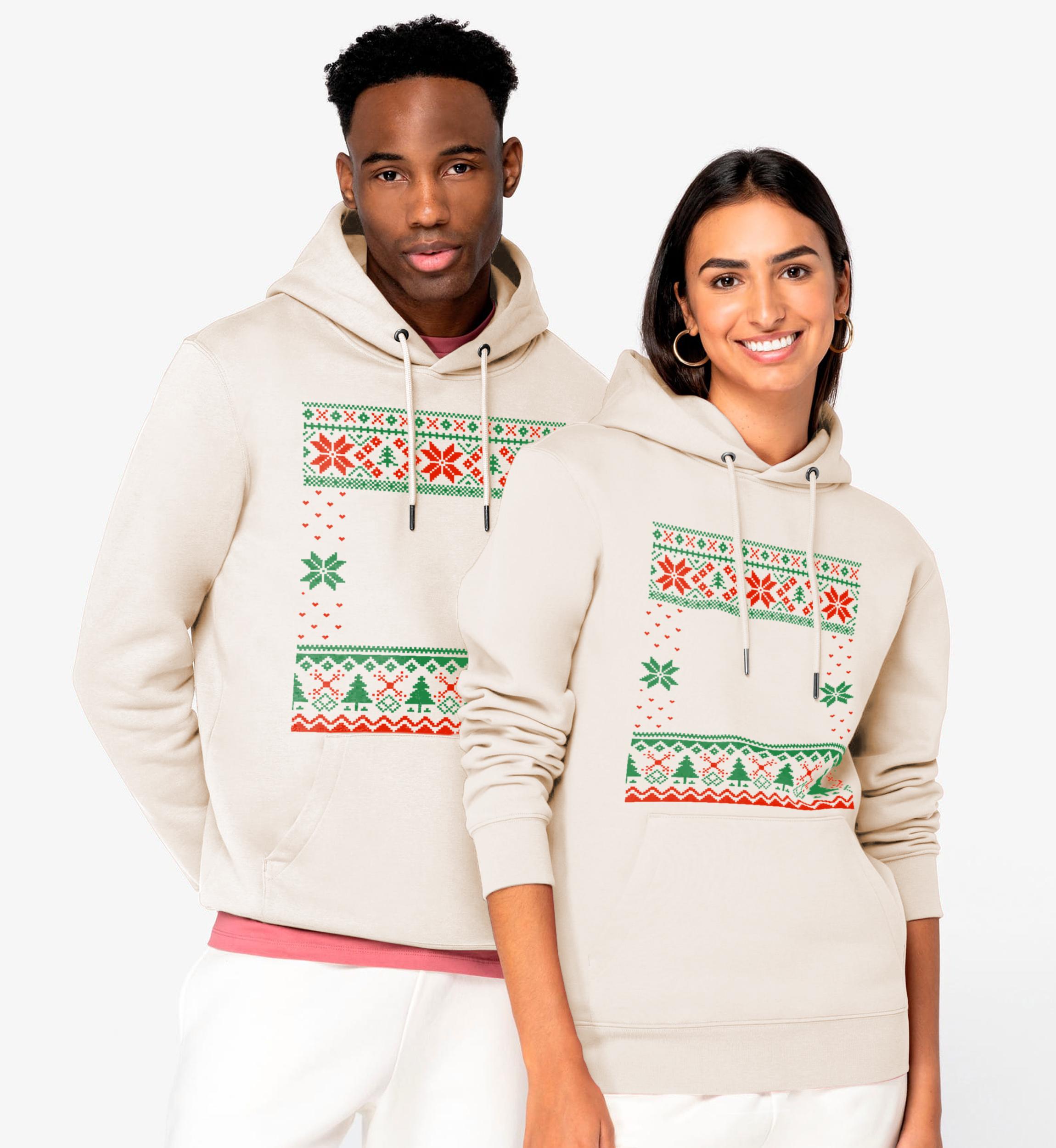 Sweat Moche de Noël Grand format Etoile