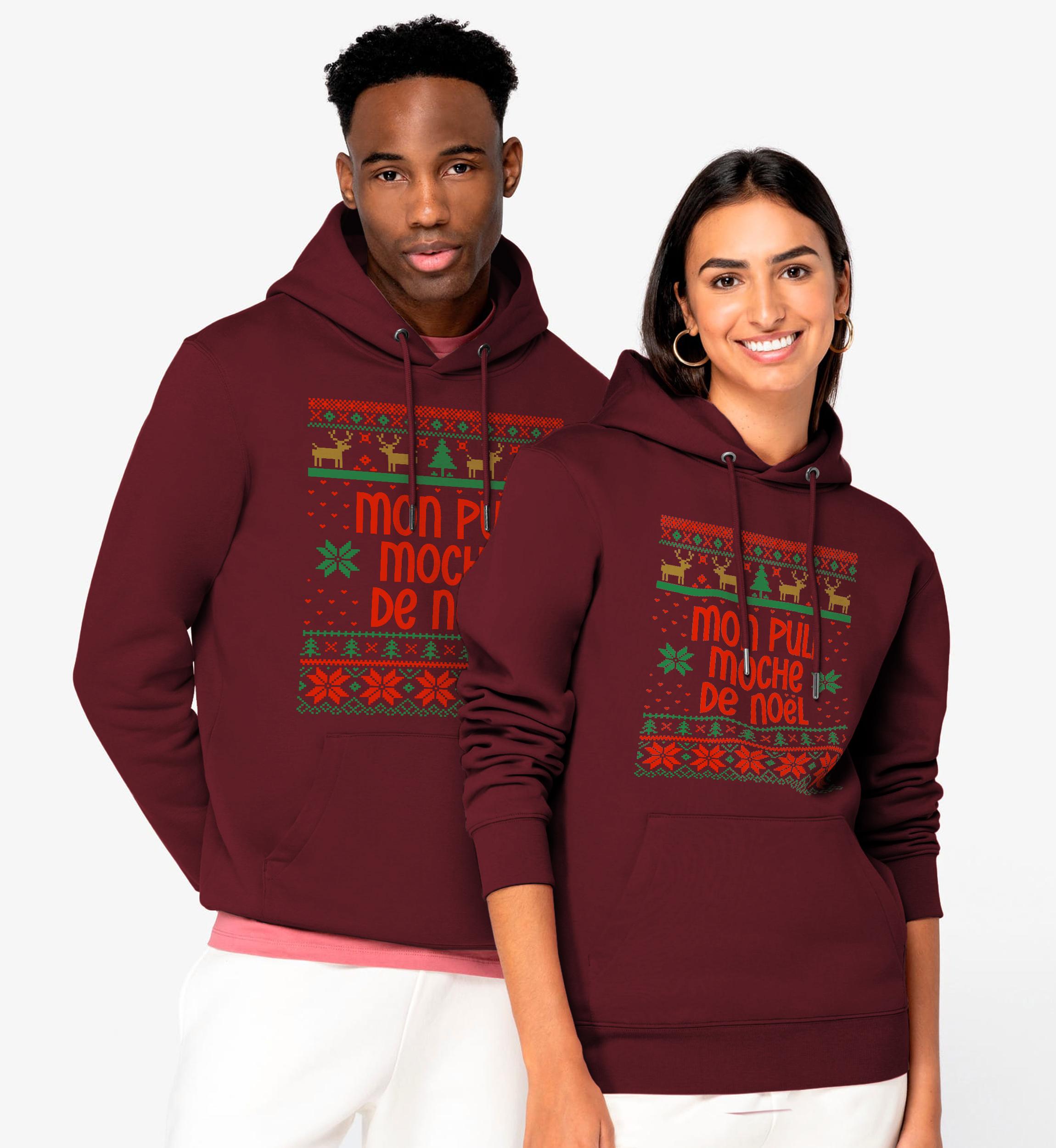 Le Sweat Moche de Noël Motif Renne