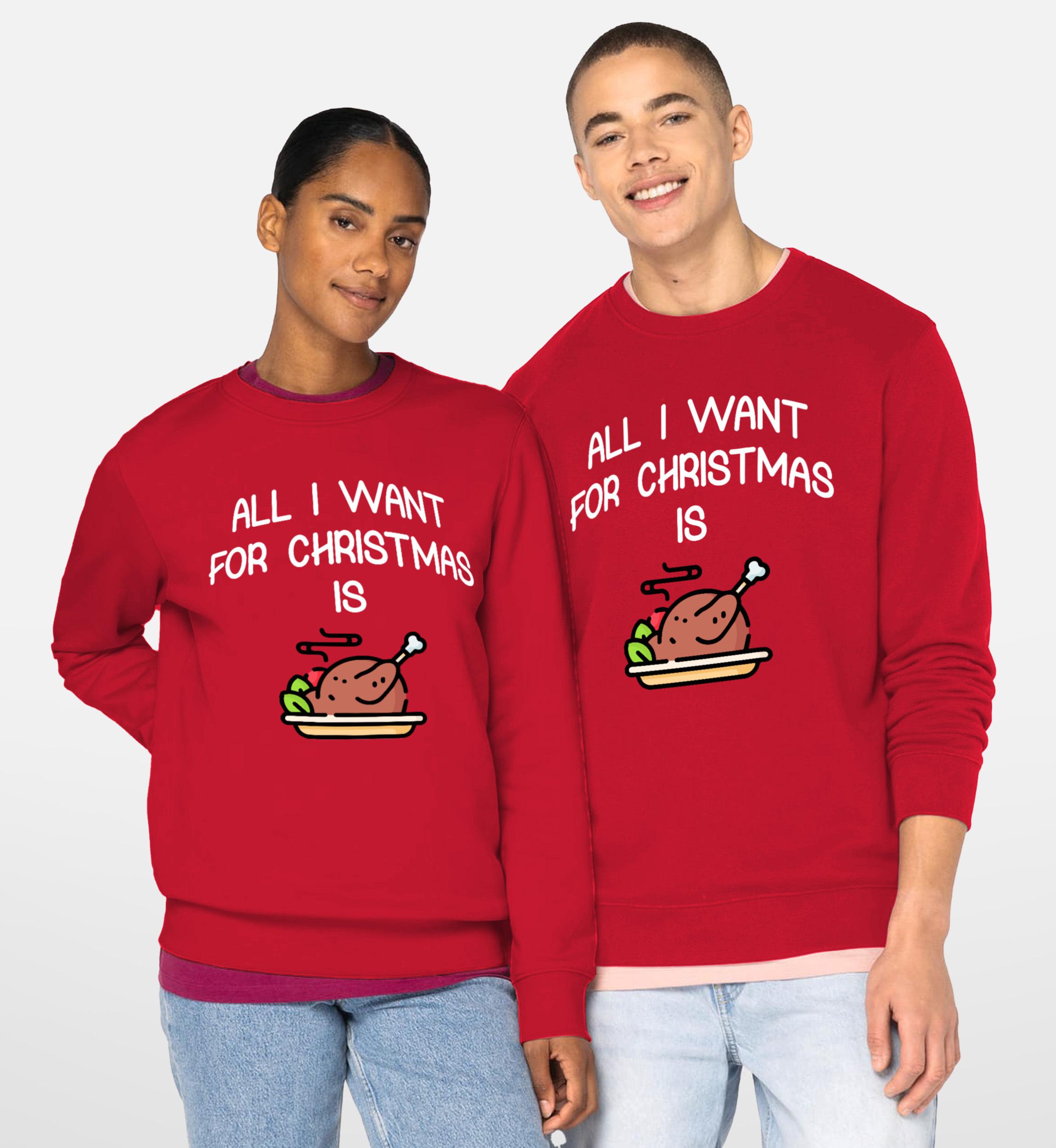 Pull All i Want for christmas is Food