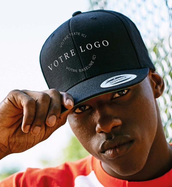 Customizable Classic Snapback Cap