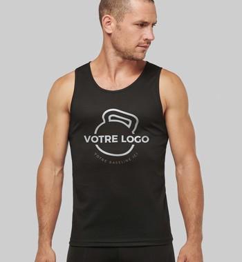 Sleeveless Top Sport Men