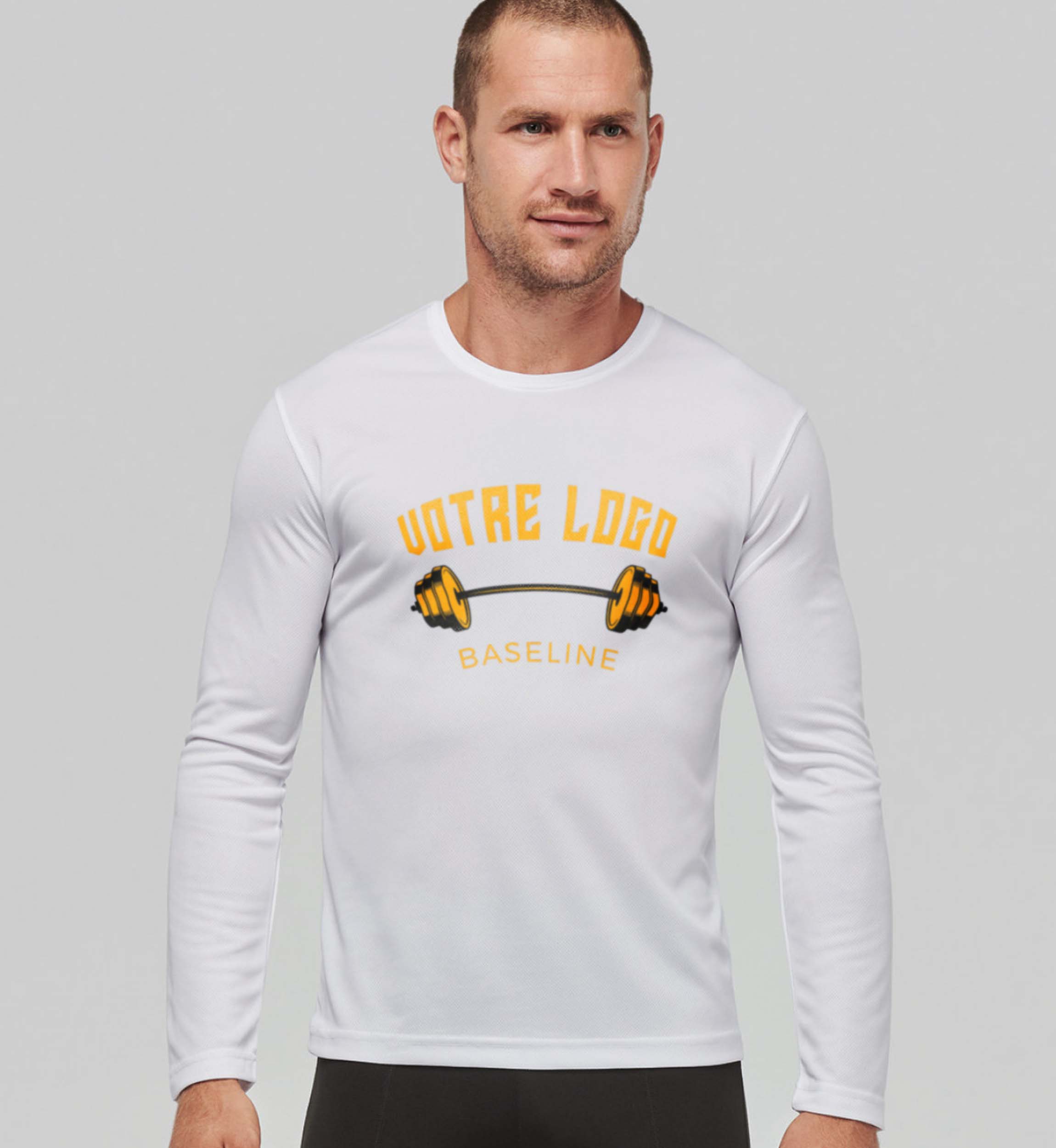Men's Long Sleeve Sports T-Shirt 