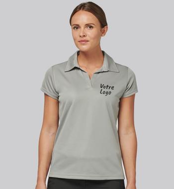 Breathable Polo Shirt Women