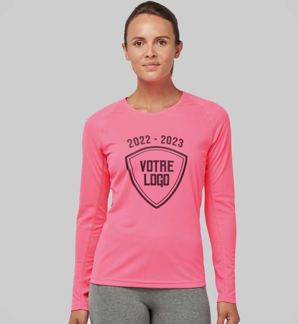 T-Shirts Manches Longues De Sport Pour Femme