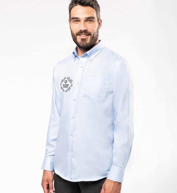 Chemise Manches Longues Col Boutonné