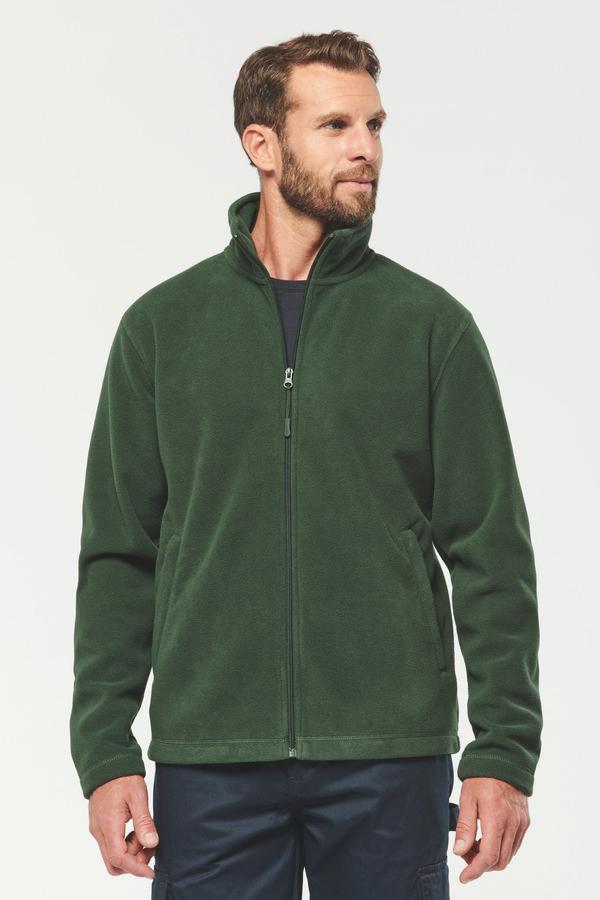 picto Veste Polaire Homme Épaisse À Personnaliser Forest Green