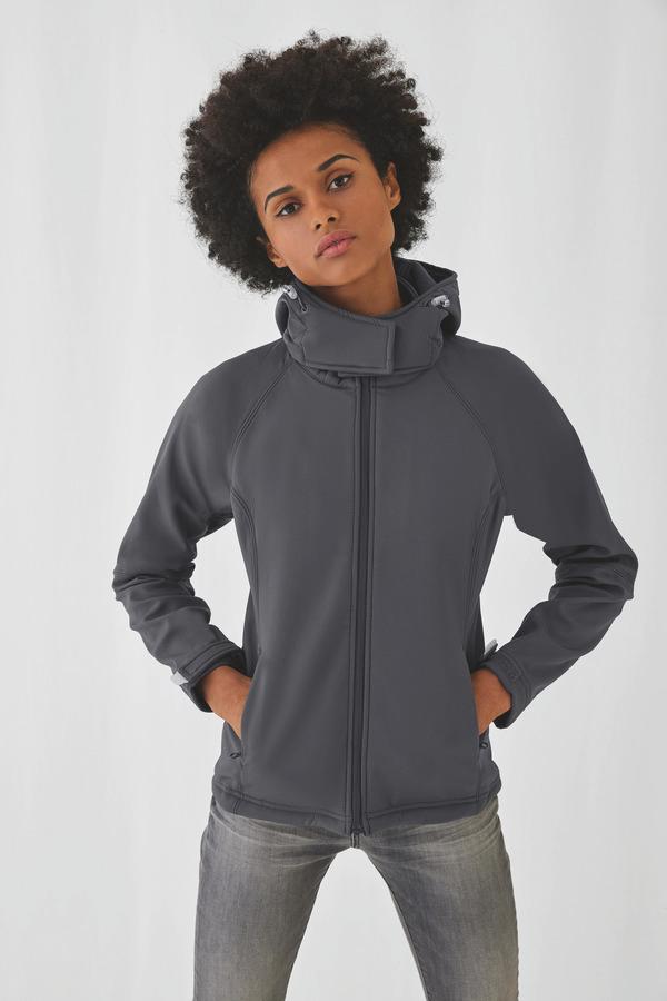 Veste Softshell Femme À Capuche