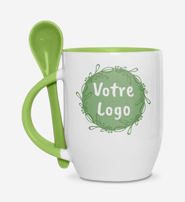 Tasse Mit Integriertem Löffel