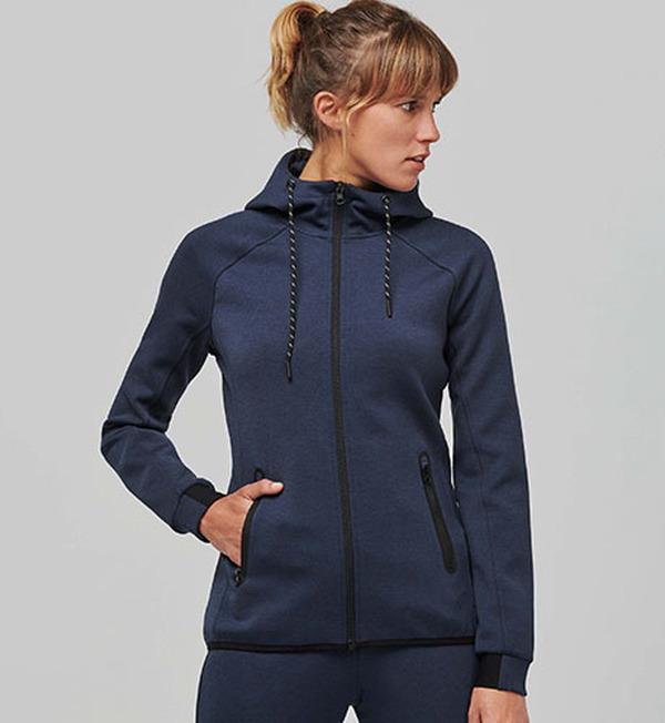 Veste De Sport À Capuche - Veste Confortable Et Douce