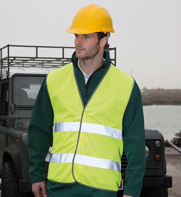 picto Gilet Jaune Personnalisé  Fluorescent Yellow