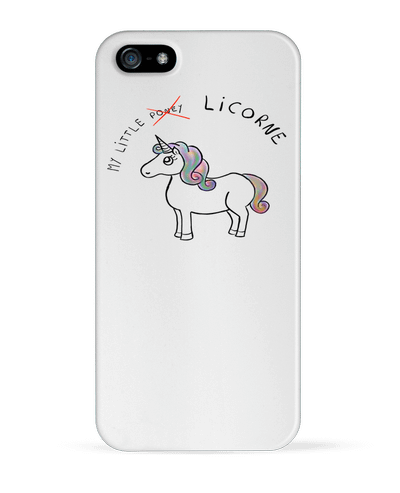 Coque iPhone 5 Licorne par Sacha