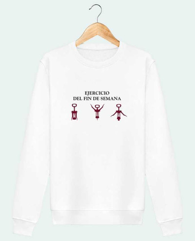 Sweatshirt Vino - Ejercicio del fin de semana par tunetoo