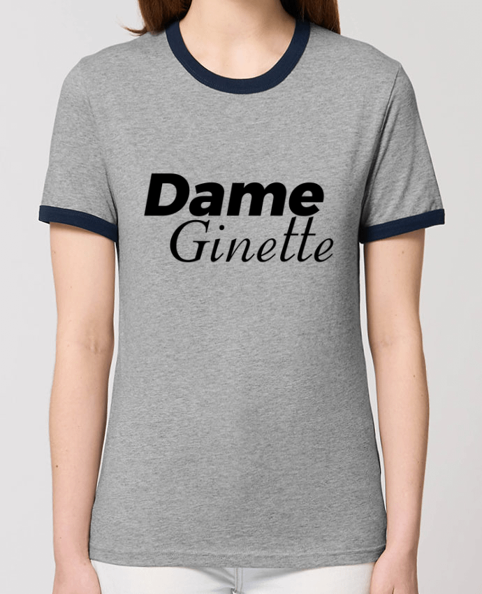 T-shirt Dame Ginette par tunetoo