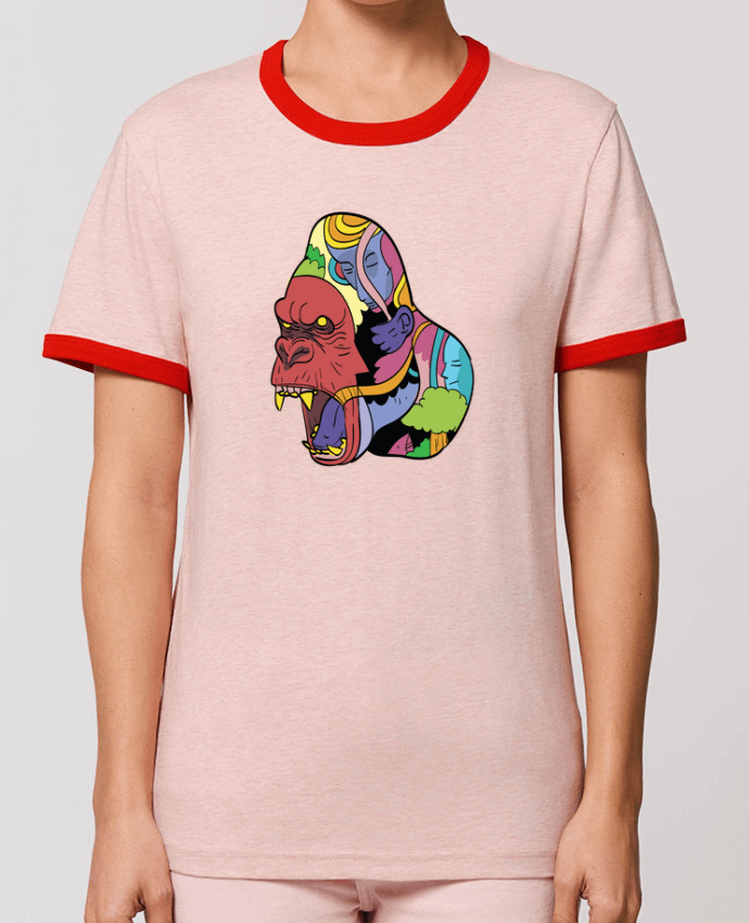 T-Shirt Contrasté Unisexe Stanley RINGER wrathofnature por Arya Mularama