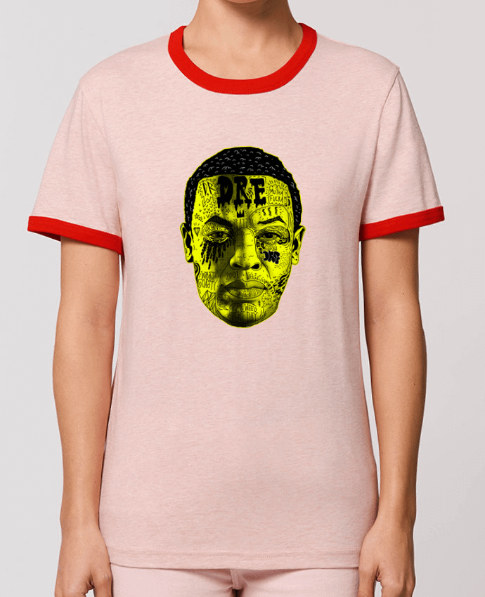 T-Shirt Contrasté Unisexe Stanley RINGER Dr. Dre por Nick cocozza