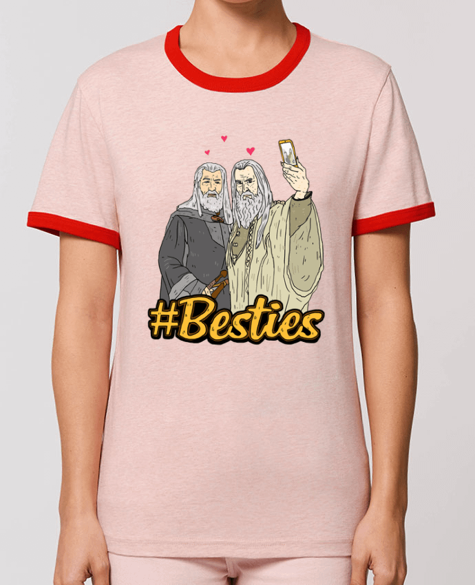 T-shirt #Besties Seigneur des anneaux par Nick cocozza