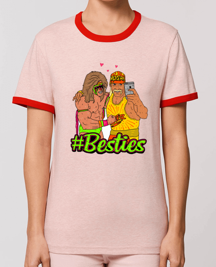 T-shirt #Besties Catch par Nick cocozza