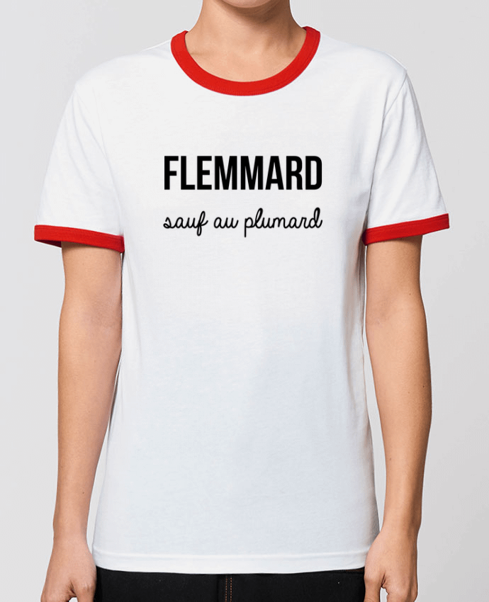 T-Shirt Contrasté Unisexe Stanley RINGER Flemmard by tunetoo