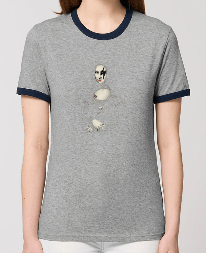 T-Shirt Contrasté Unisexe Stanley RINGER Renaissance Rocks por Enkel Dika