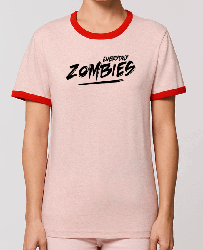 T-Shirt Contrasté Unisexe Stanley RINGER Everyday Zombies por tunetoo