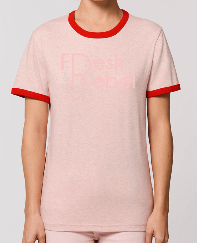 T-Shirt Contrasté Unisexe Stanley RINGER Fresh and Rebel por tunetoo