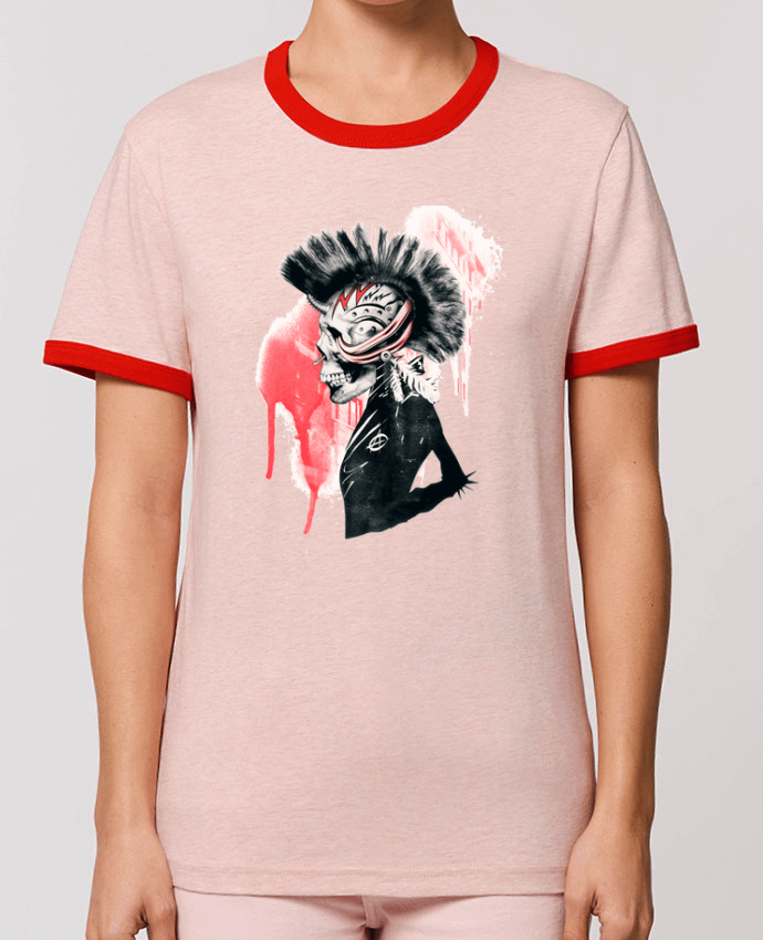T-Shirt Contrasté Unisexe Stanley RINGER Punk por ali_gulec