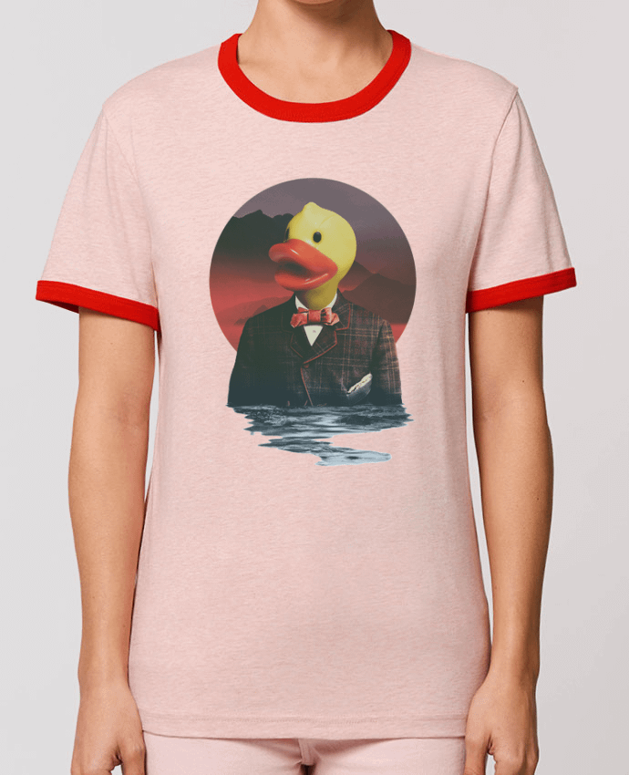T-Shirt Contrasté Unisexe Stanley RINGER Rubber ducky by ali_gulec