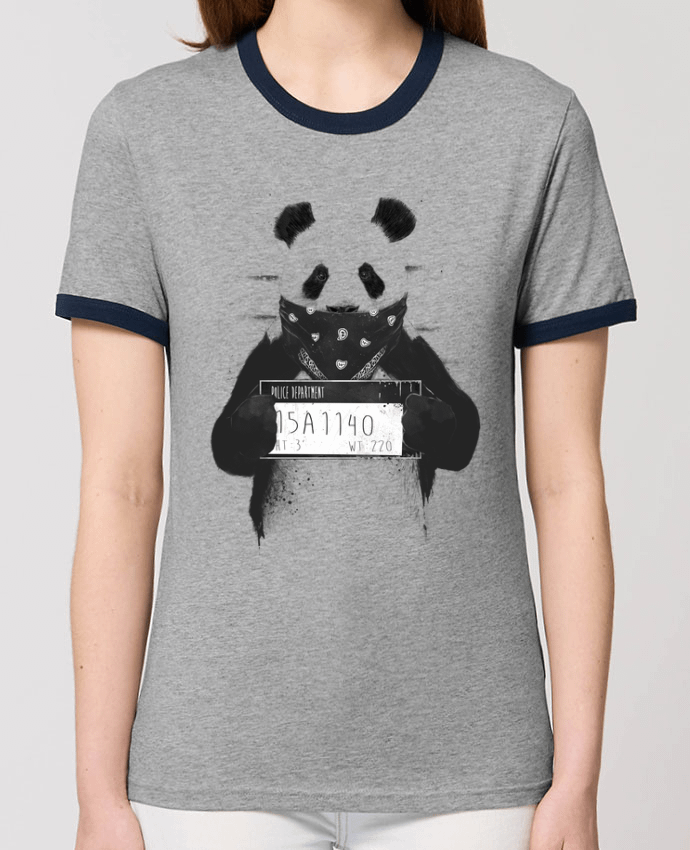 T-shirt Bad panda par Balàzs Solti