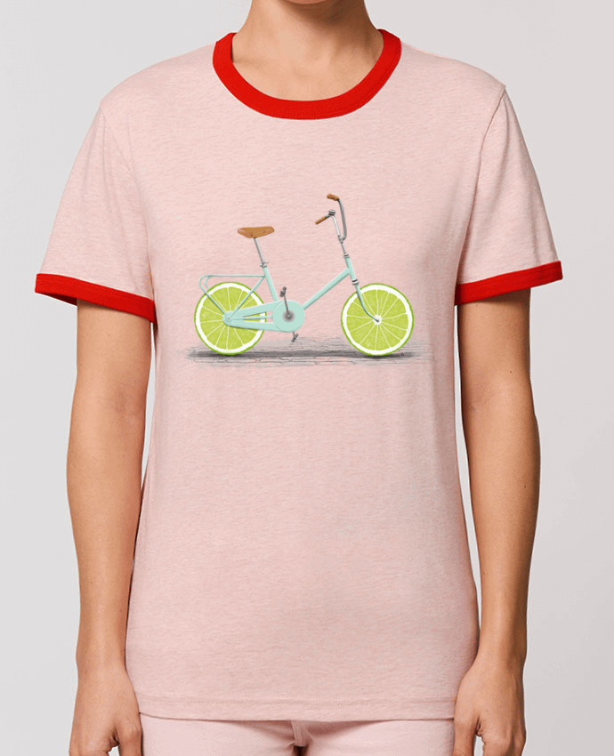 T-Shirt Contrasté Unisexe Stanley RINGER Acid by Florent Bodart