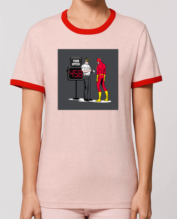 T-Shirt Contrasté Unisexe Stanley RINGER Speed Trap por flyingmouse365