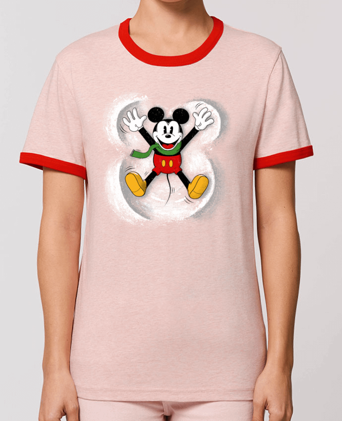 T-shirt Mickey in snow par Florent Bodart