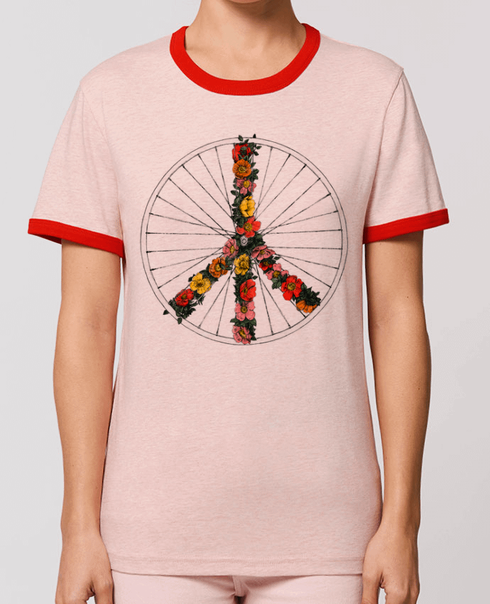 T-shirt Peace and Bike par Florent Bodart