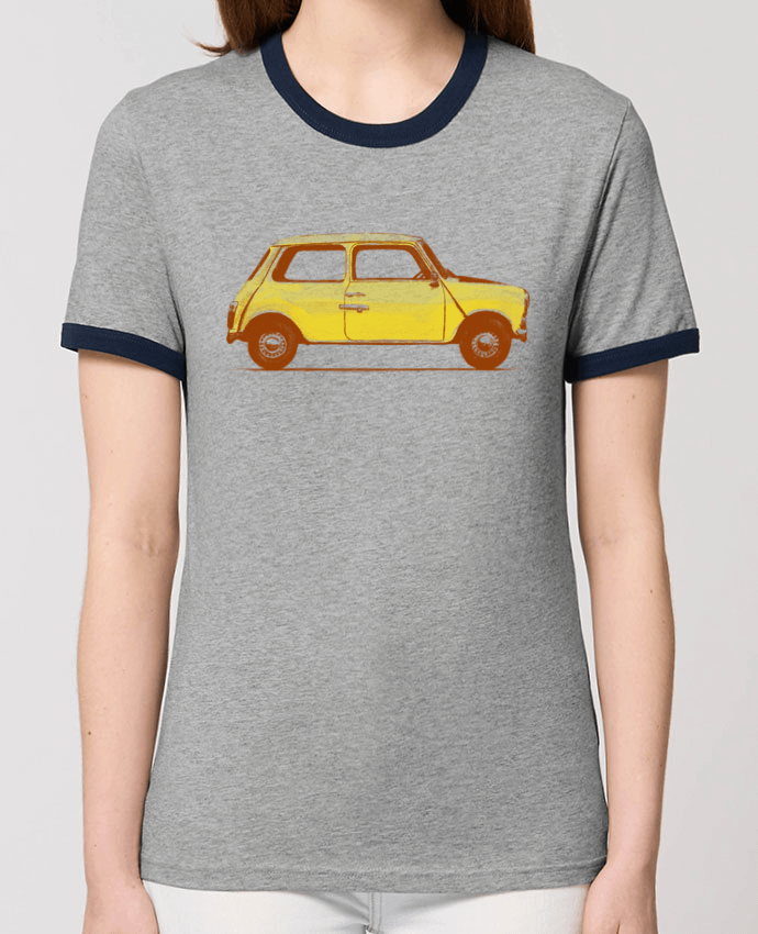T-Shirt Contrasté Unisexe Stanley RINGER Yellow Van por Florent Bodart