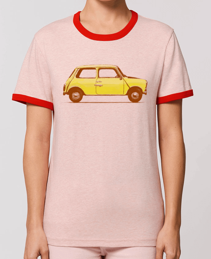 T-Shirt Contrasté Unisexe Stanley RINGER Yellow Van por Florent Bodart