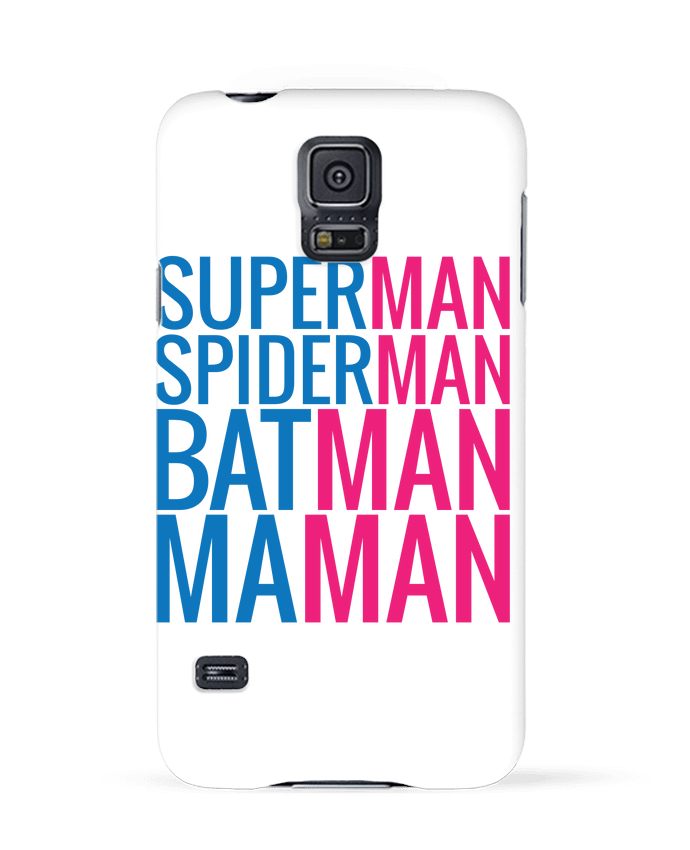 Case 3D Samsung Galaxy S5 superMAMAN by tunetoo