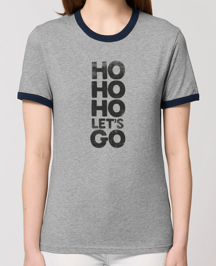 T-Shirt Contrasté Unisexe Stanley RINGER Let's Go por Morozinka