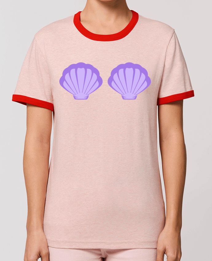 T-shirt Poitrine de sirène par WBang
