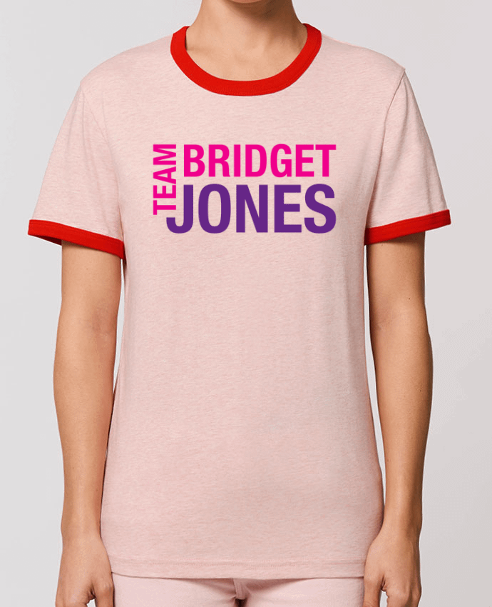 T-Shirt Contrasté Unisexe Stanley RINGER Team Bridget Jones by tunetoo