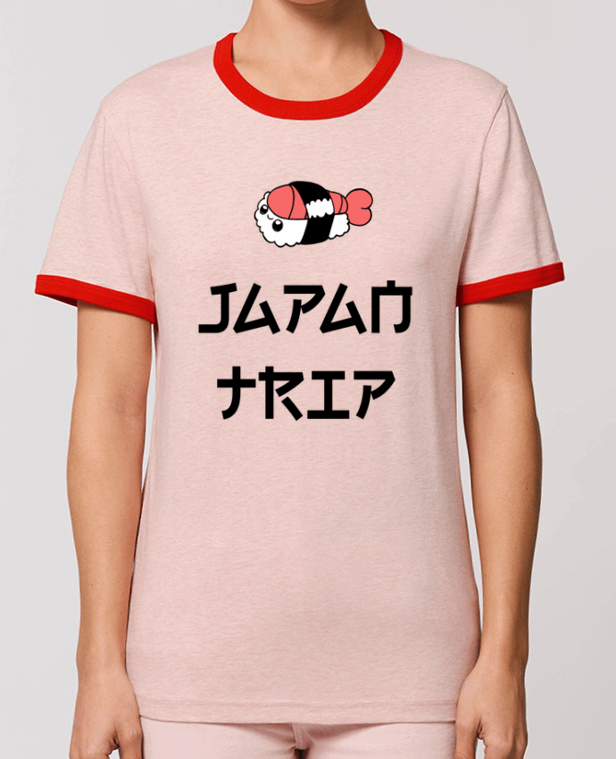T-Shirt Contrasté Unisexe Stanley RINGER Japan Trip por tunetoo