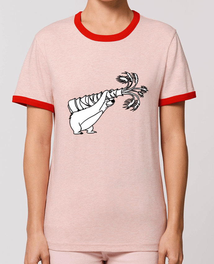 T-Shirt Contrasté Unisexe Stanley RINGER Baloo by tattooanshort