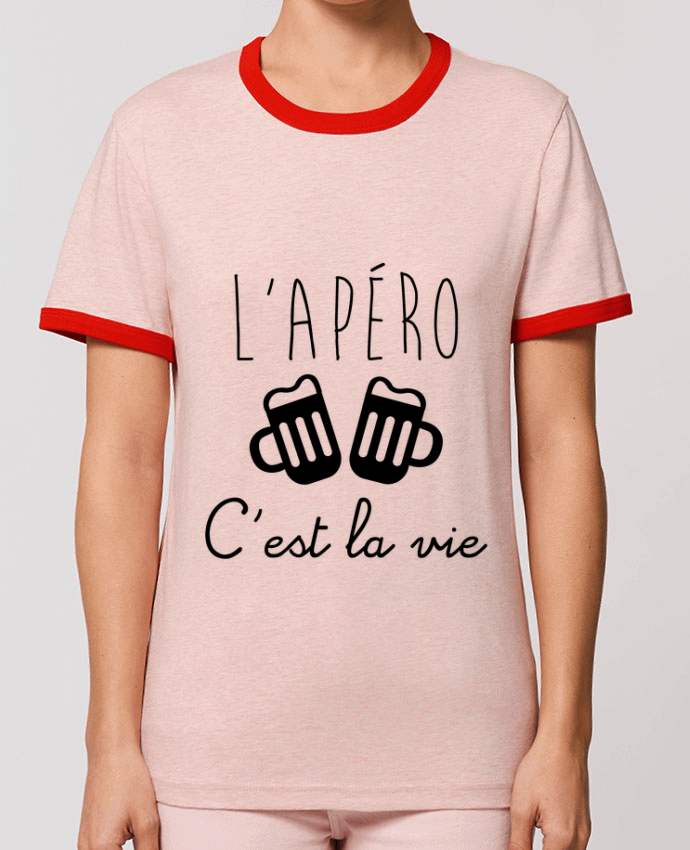 T-shirt L'apéro c'est la vie , humour , alcool , drôle par Benichan