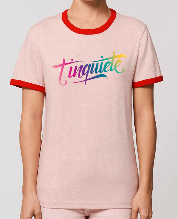T-Shirt Contrasté Unisexe Stanley RINGER Tinquiete by Promis