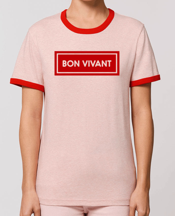 T-Shirt Contrasté Unisexe Stanley RINGER Bon vivant por tunetoo