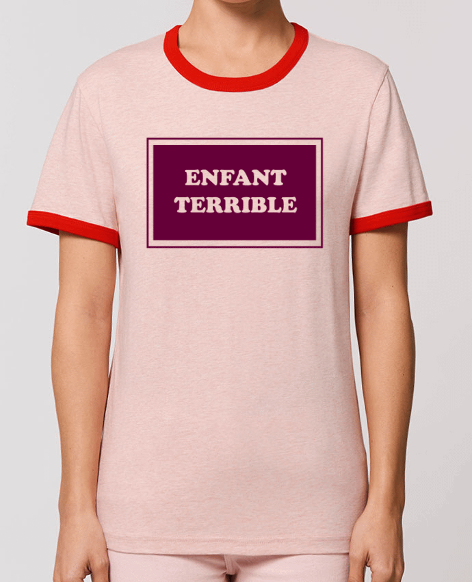 T-Shirt Contrasté Unisexe Stanley RINGER Enfant terrible por tunetoo
