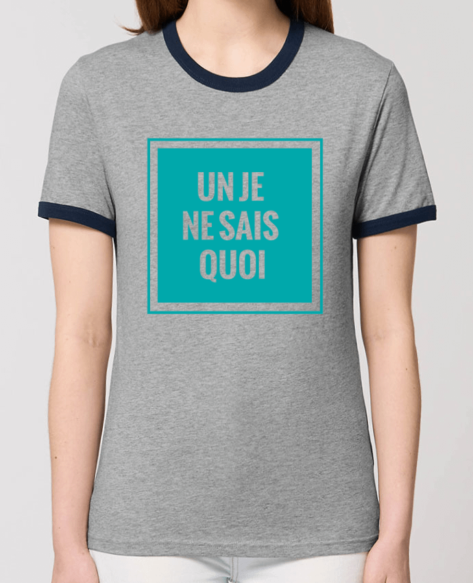 T-Shirt Contrasté Unisexe Stanley RINGER Un je ne sais quoi por tunetoo