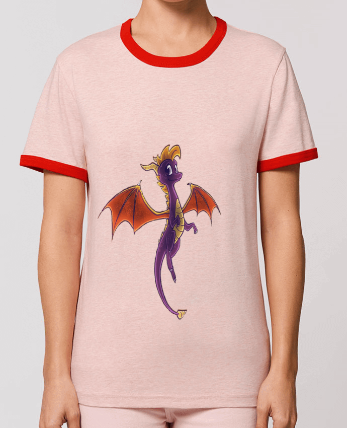 T-Shirt Contrasté Unisexe Stanley RINGER Spyro Officiel por Spyro